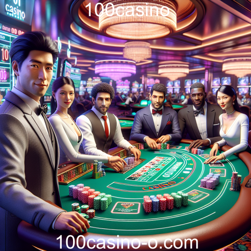 Experimente a Emoção do Casino Ao Vivo no 100casino